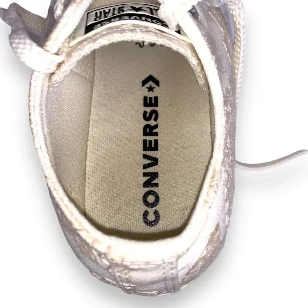 Converse Chuck Taylor All Star Lift Platform Tonal Embroidery A02225C Women's 8.
